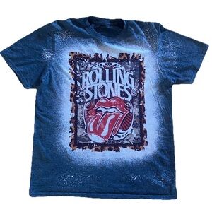 Rolling Stones Women’s Grey Graphic Large T-Shirt